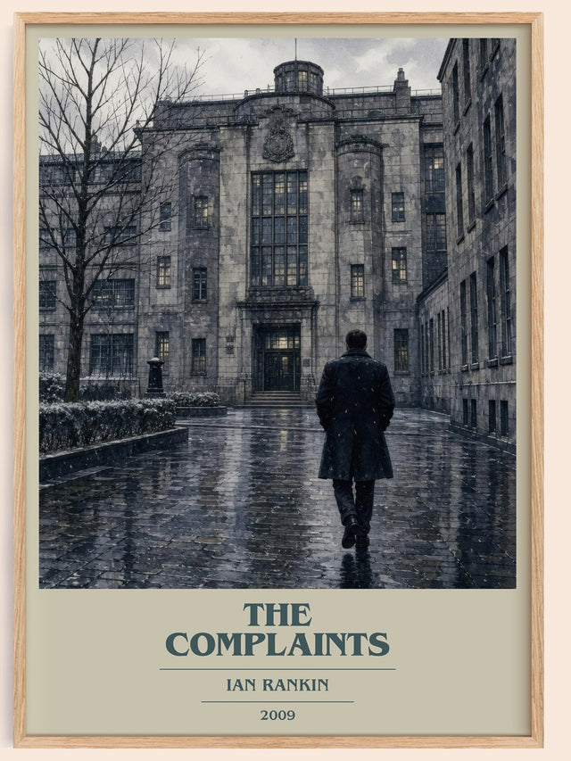 The Complaints Book Cover Poster by Ian Rankin