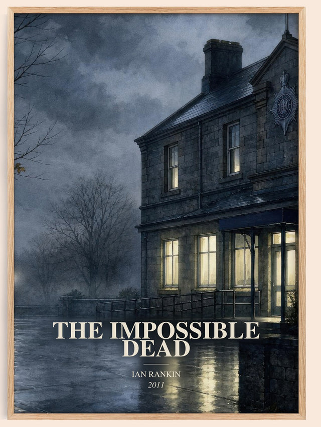 The Impossible Dead Book Watercolour Illustration by Ian Rankin