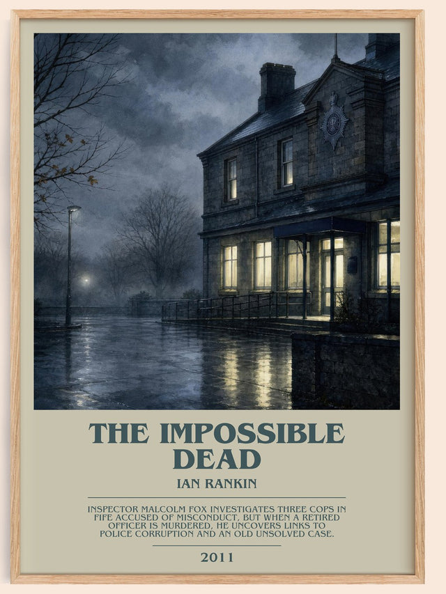 The Impossible Dead Bookish Wall Art by Ian Rankin