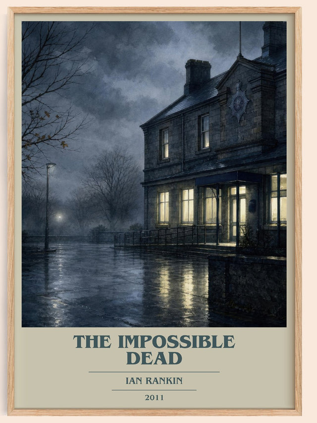 The Impossible Dead Book Cover Poster by Ian Rankin