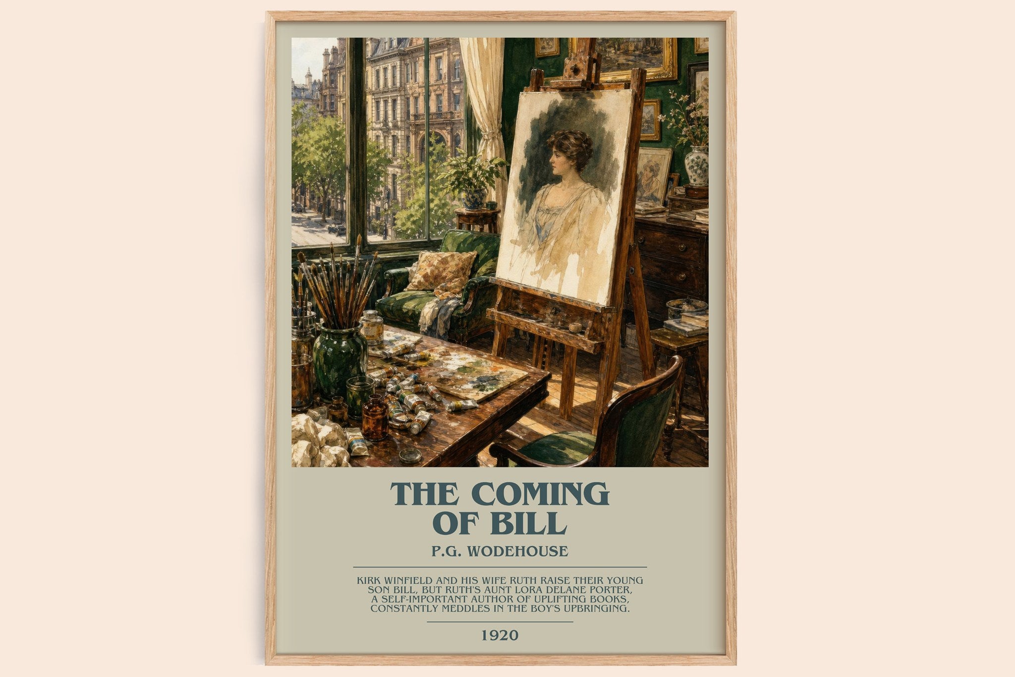 The Coming of Bill Bookish Wall Art by P.G. Wodehouse