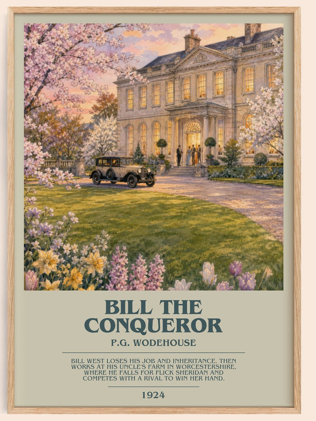 Bill the Conqueror Bookish Wall Art by P.G. Wodehouse