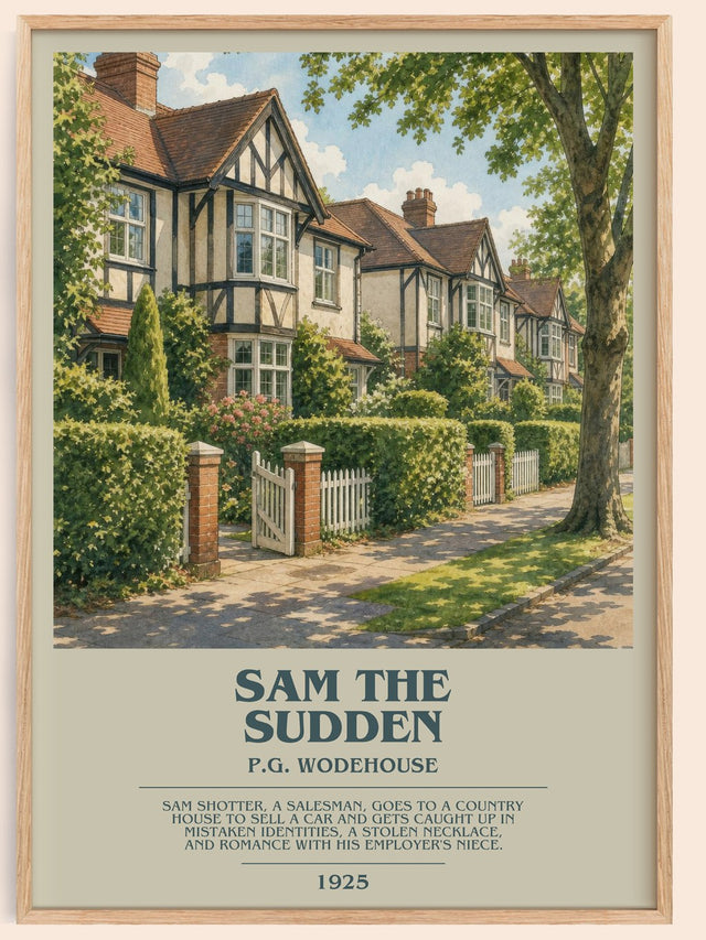 Sam the Sudden Bookish Wall Art by P.G. Wodehouse