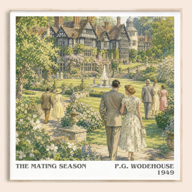 The Mating Season Literary Art Print by P.G. Wodehouse