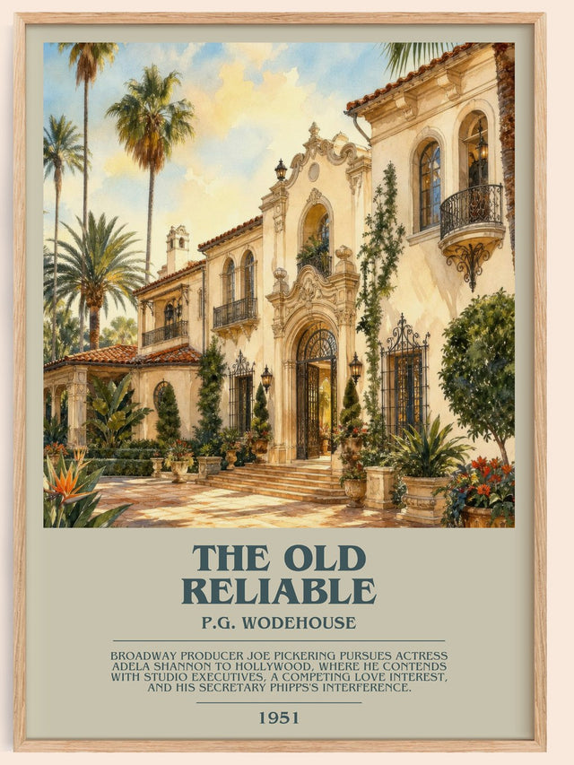 The Old Reliable Bookish Wall Art by P.G. Wodehouse