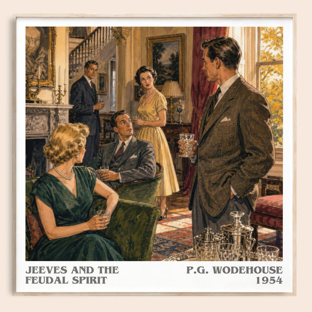 Jeeves and the Feudal Spirit Literary Art Print by P.G. Wodehouse