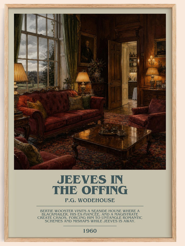 Jeeves in the Offing Bookish Wall Art by P.G. Wodehouse