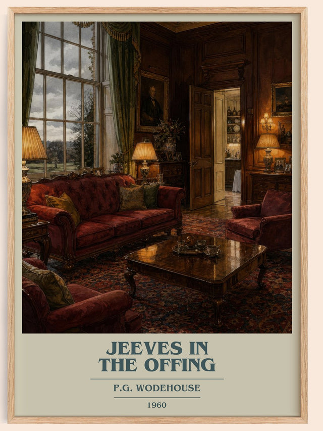 Jeeves in the Offing Book Cover Poster by P.G. Wodehouse