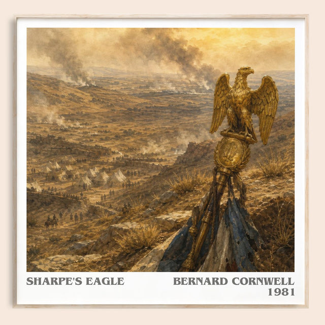 Sharpe's Eagle Literary Art Print by Bernard Cornwell