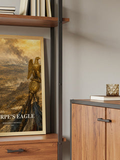 Sharpe's Eagle book watercolour illustration paper finish options – matte satin gloss