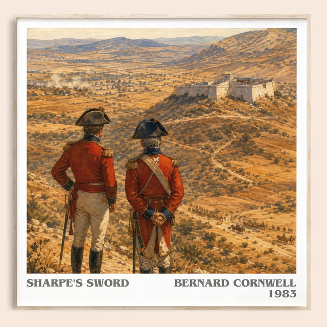 Sharpe's Sword Literary Art Print by Bernard Cornwell