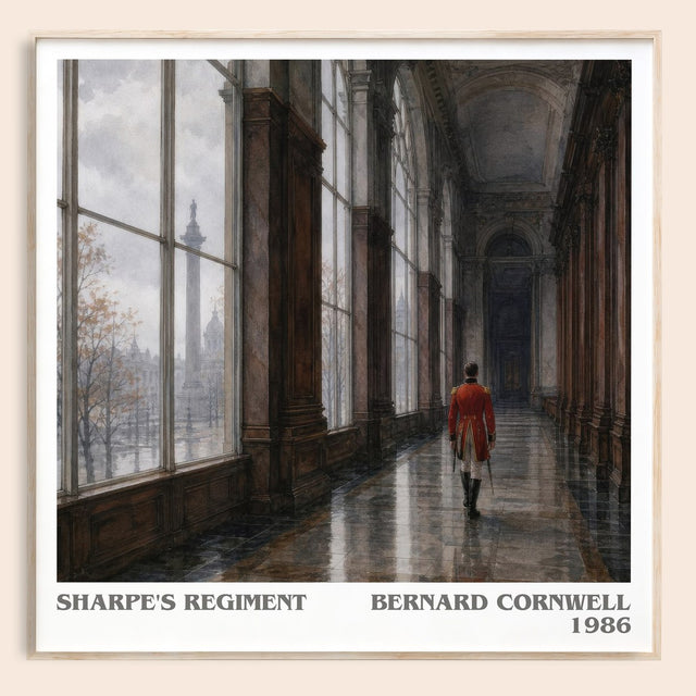 Sharpe's Regiment Literary Art Print by Bernard Cornwell