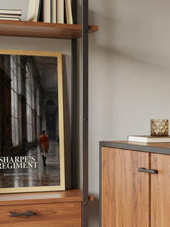 Sharpe's Regiment book watercolour illustration paper finish options – matte satin gloss