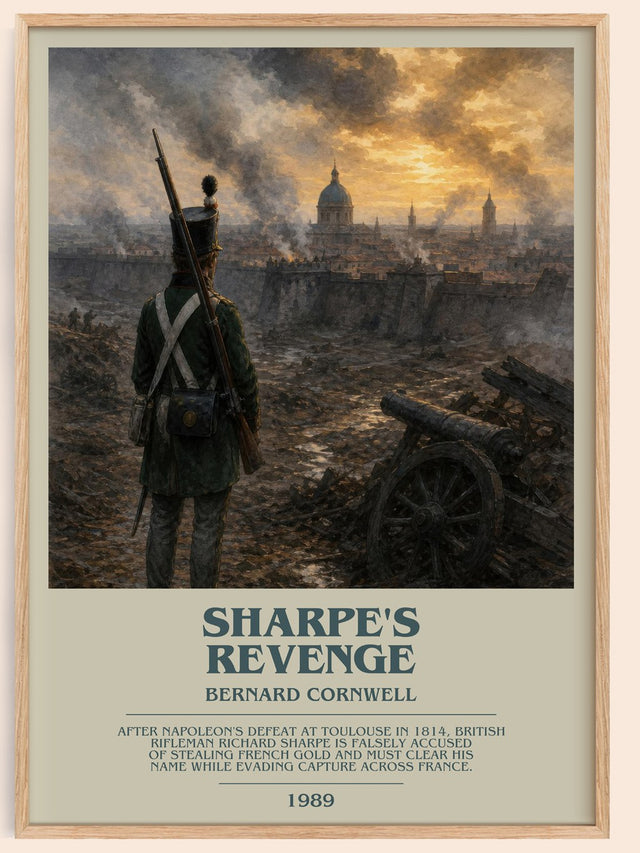 Sharpe's Revenge Bookish Wall Art by Bernard Cornwell