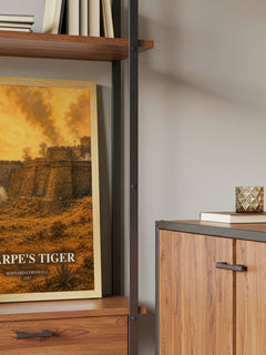 Sharpe's Tiger book watercolour illustration paper finish options – matte satin gloss