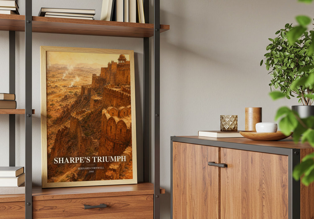 Sharpe's Triumph book watercolour illustration paper finish options – matte satin gloss