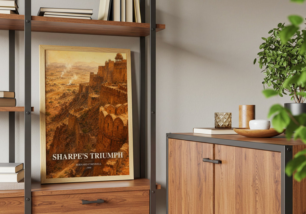 Sharpe's Triumph book watercolour illustration paper finish options – matte satin gloss