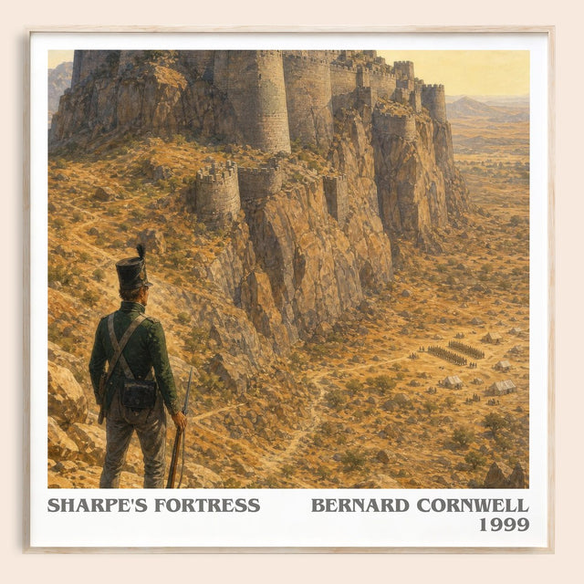 Sharpe's Fortress Literary Art Print by Bernard Cornwell