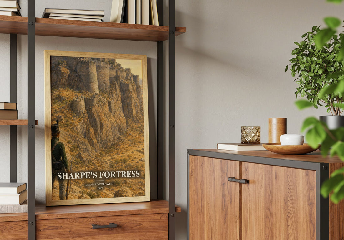 Sharpe's Fortress book watercolour illustration paper finish options – matte satin gloss