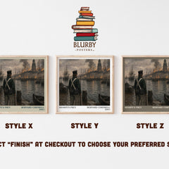 Sharpe's Prey Literary Art Print by Bernard Cornwell – Style X, Y and Z square prints side by side – choose your finish