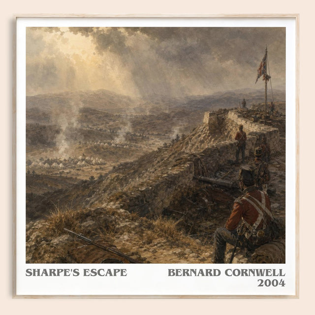 Sharpe's Escape Literary Art Print by Bernard Cornwell