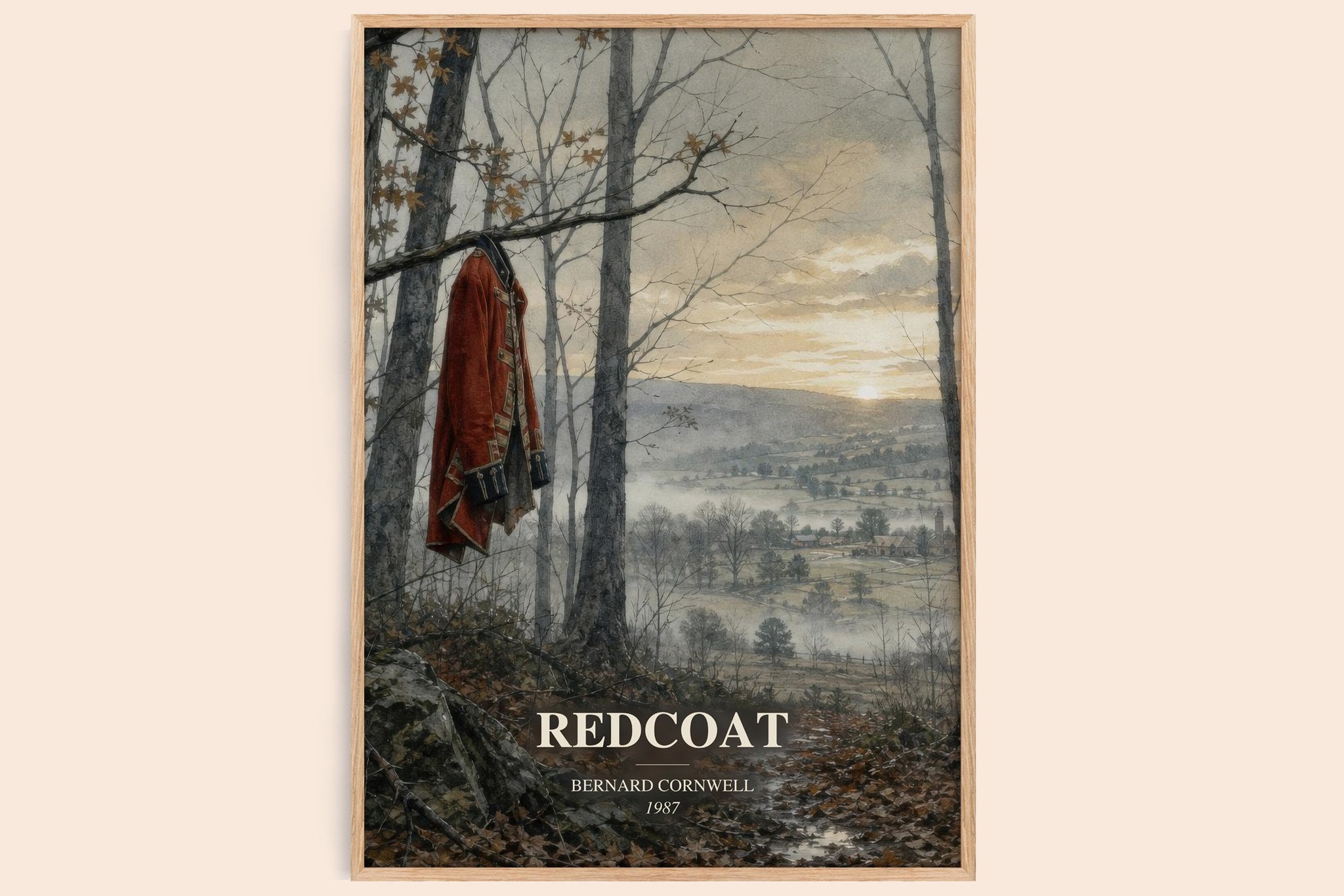 Redcoat Book Watercolour Illustration by Bernard Cornwell