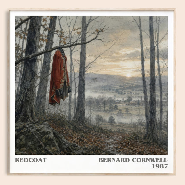 Redcoat Literary Art Print by Bernard Cornwell