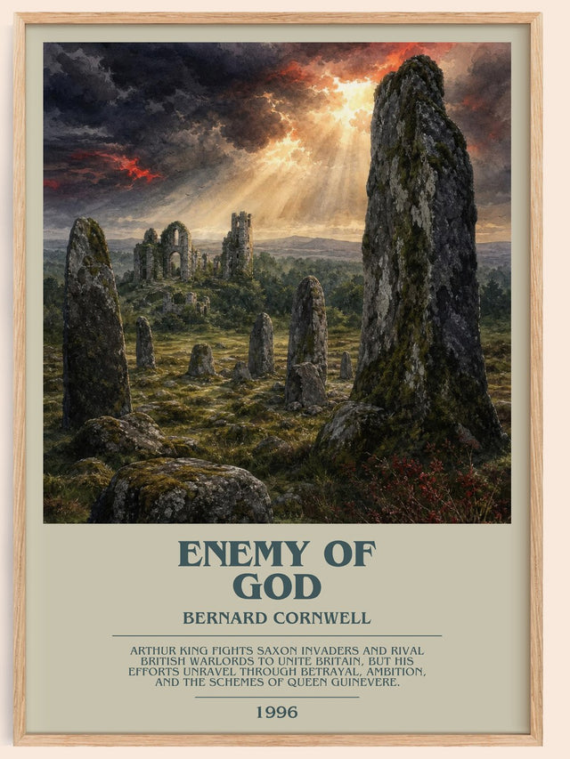 Enemy of God Bookish Wall Art by Bernard Cornwell