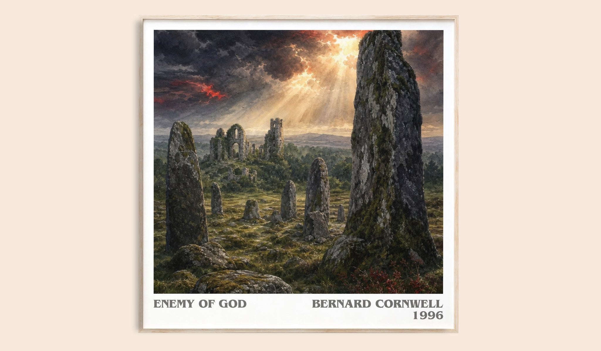 Enemy of God Literary Art Print by Bernard Cornwell