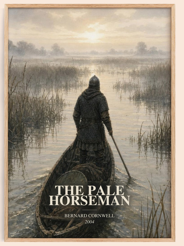 The Pale Horseman Book Watercolour Illustration by Bernard Cornwell