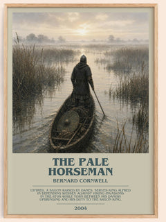 The Pale Horseman Bookish Wall Art by Bernard Cornwell – framed poster
