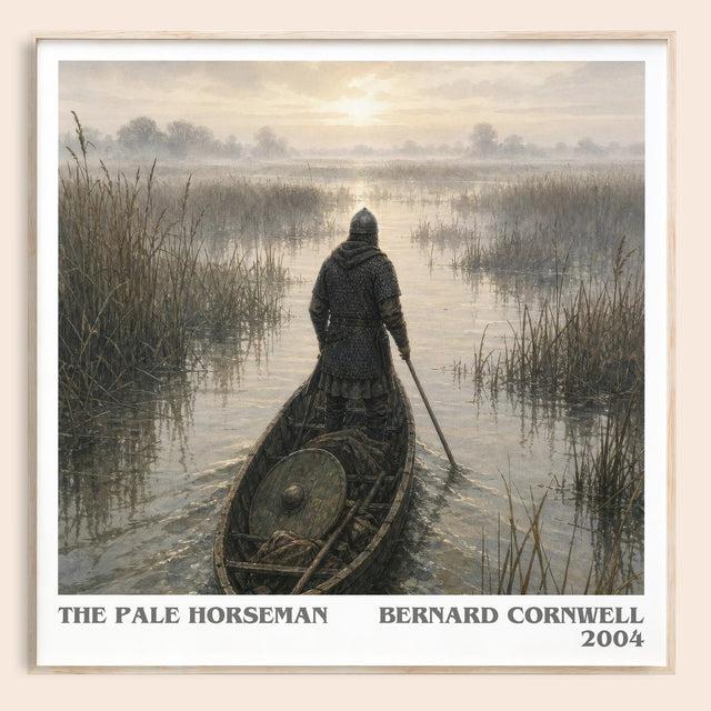 The Pale Horseman Literary Art Print by Bernard Cornwell