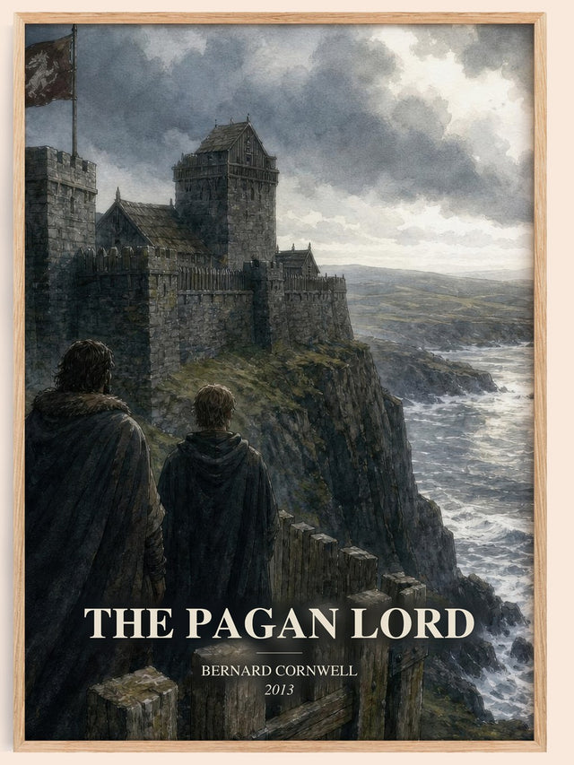 The Pagan Lord Book Watercolour Illustration by Bernard Cornwell