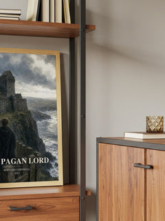 The Pagan Lord book watercolour illustration paper finish options – matte satin gloss