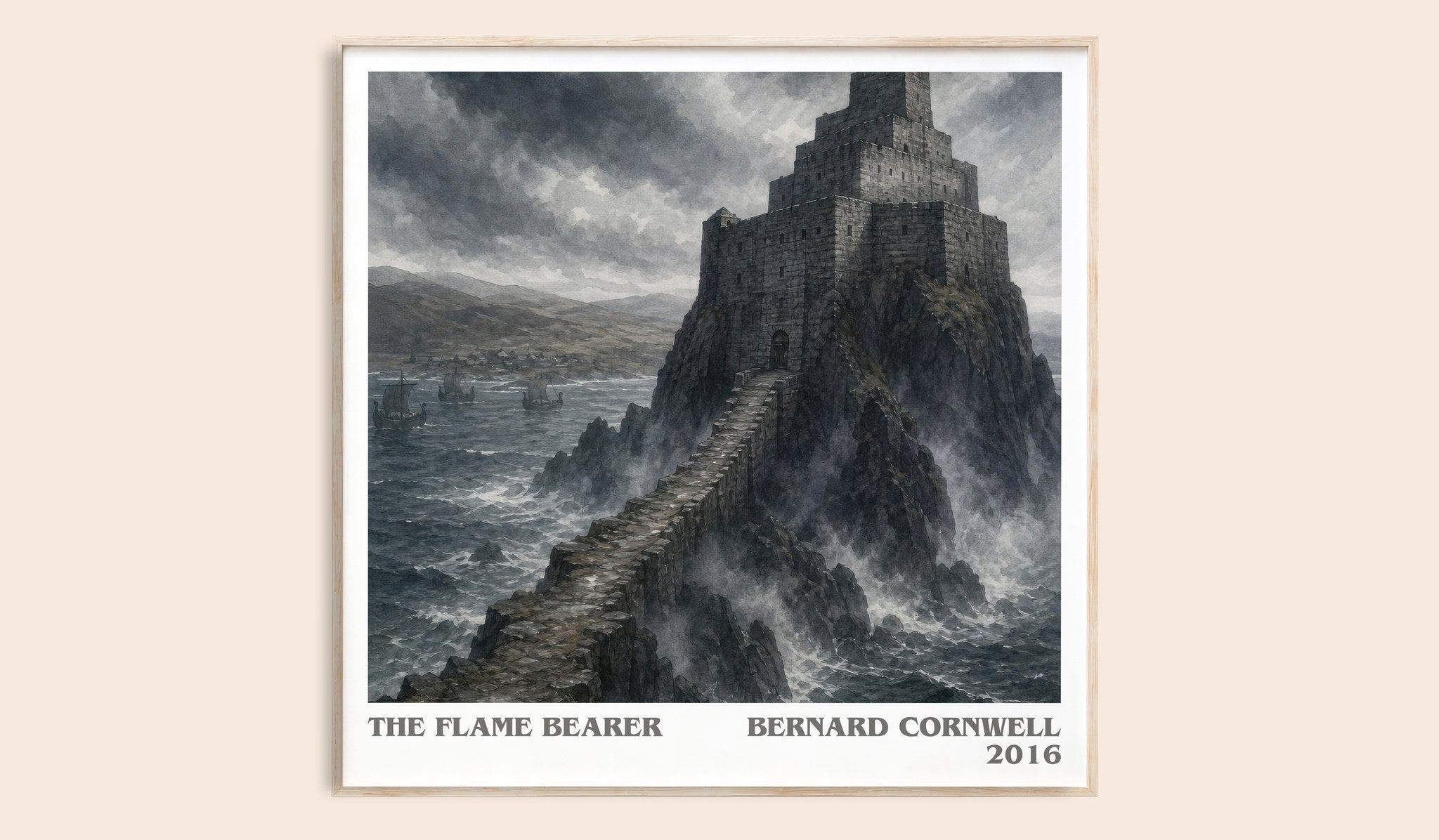 The Flame Bearer Literary Art Print by Bernard Cornwell