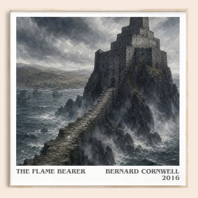 The Flame Bearer Literary Art Print by Bernard Cornwell