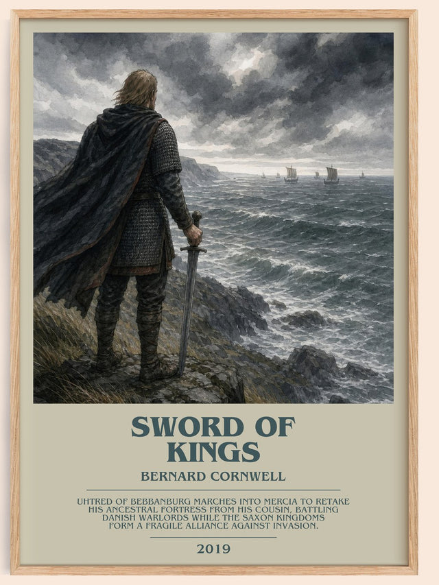Sword of Kings Bookish Wall Art by Bernard Cornwell