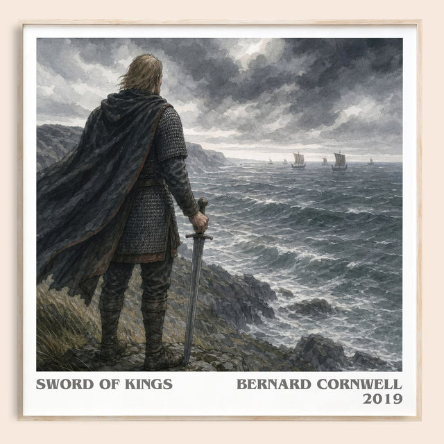 Sword of Kings Literary Art Print by Bernard Cornwell