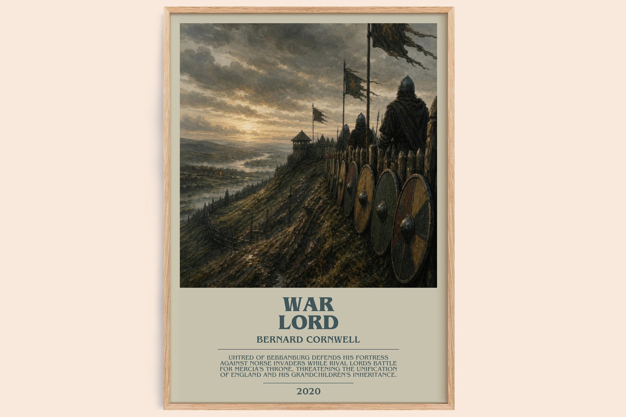 War Lord Bookish Wall Art by Bernard Cornwell