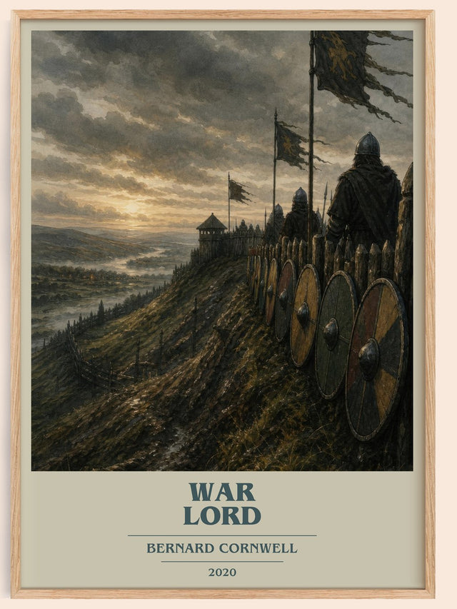 War Lord Book Cover Poster by Bernard Cornwell