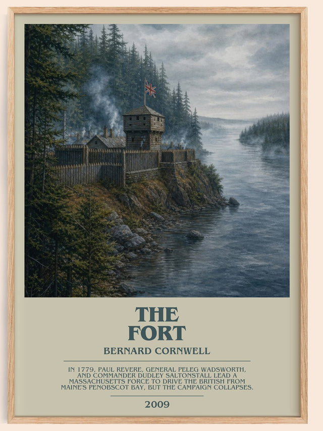 The Fort Bookish Wall Art by Bernard Cornwell