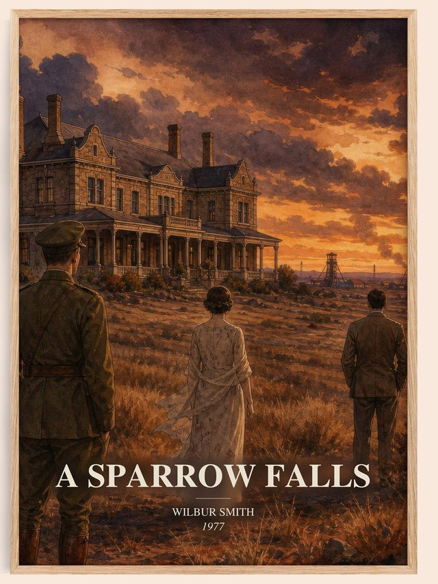 A Sparrow Falls Book Watercolour Illustration by Wilbur Smith