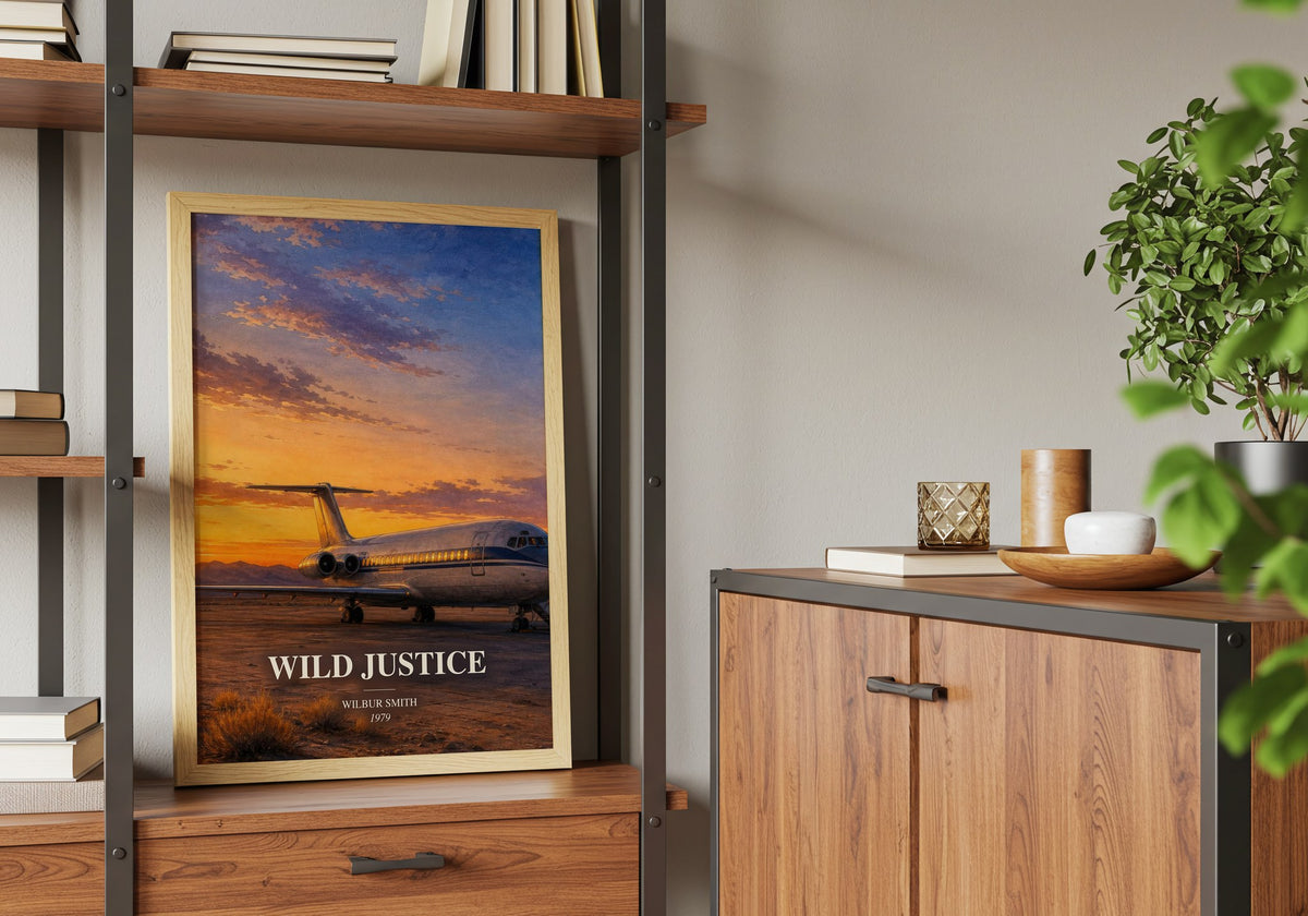 Wild Justice book watercolour illustration paper finish options – matte satin gloss