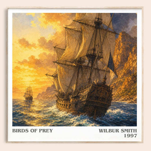 Birds of Prey Literary Art Print by Wilbur Smith