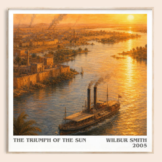 The Triumph of the Sun Literary Art Print by Wilbur Smith