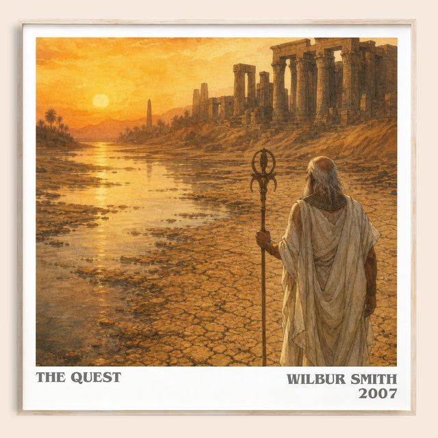 The Quest Literary Art Print by Wilbur Smith