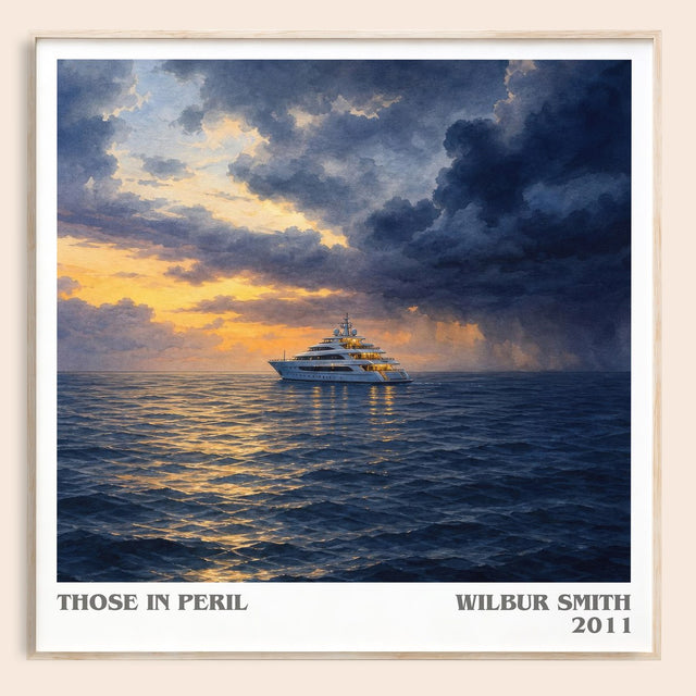 Those in Peril Literary Art Print by Wilbur Smith