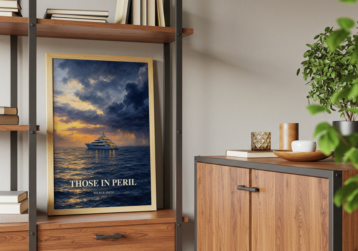 Those in Peril book watercolour illustration paper finish options – matte satin gloss