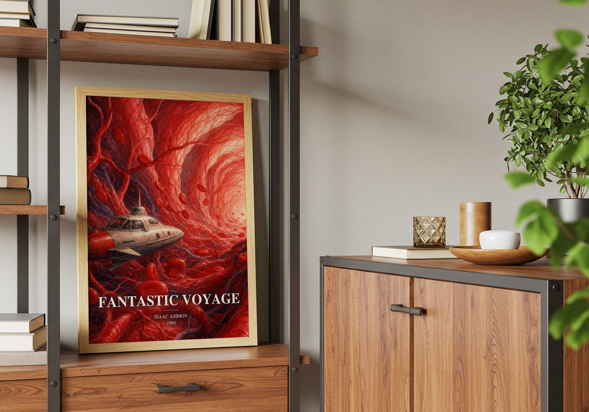 Fantastic Voyage book watercolour illustration paper finish options – matte satin gloss