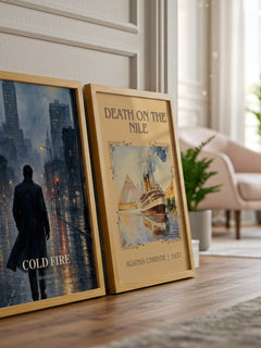 Cold Fire Book Watercolour Illustration by Dean Koontz – image 4